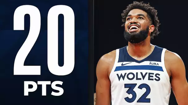 Karl-Anthony Towns Leads Timberwolves Over Mavericks In Abu Dhabi!