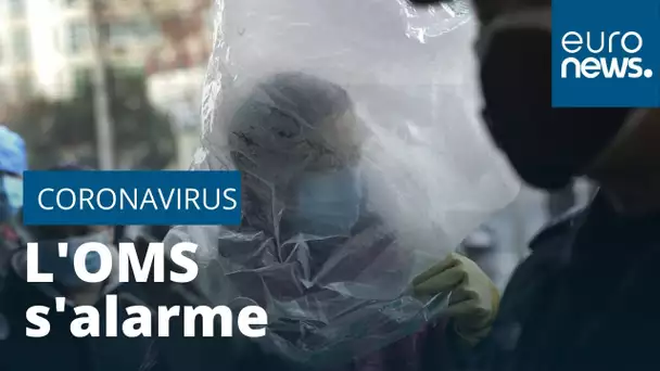 Plus de 1 000 morts du coronavirus en Chine, l'OMS s'alarme
