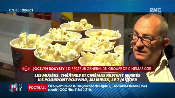 Pas de éouverture des cinémas le 15 décembre: le directeur des cinémas CGR réagit sur RMC