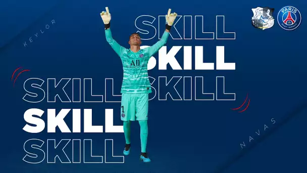 SKILL/GESTE TECHNIQUE : KEYLOR NAVAS vs AMIENS