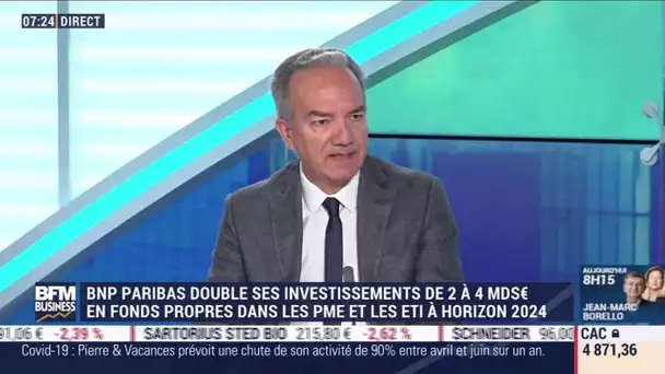 Alain Breffeil (BNP Paribas) : BNP Paribas double ses investissements en fonds propres