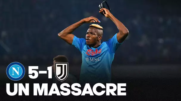 💥 UN MASSACRE !!! Naples atomise la Juventus (5-1) et prend le large en Serie A