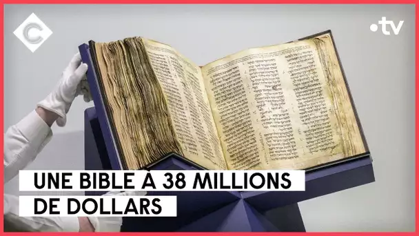 Une bible vendue à 38 millions de dollars - Le 5/5 - C à Vous - 18/05/2023