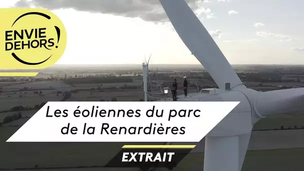 Envie Dehors : échappée au pays de Chateaubriant : les éoliennes du parc de la Renardière [extrait]