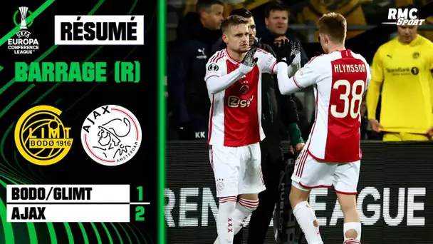 Bodo/Glimt 1-2 a.p. Ajax (Q) - Conference League (Barrage retour)