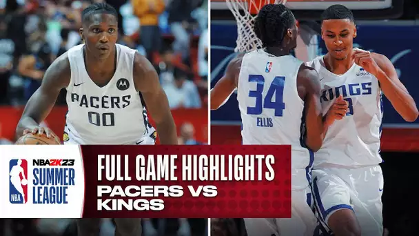 PACERS vs KINGS | NBA SUMMER LEAGUE | FULL GAME HIGHLIGHTS
