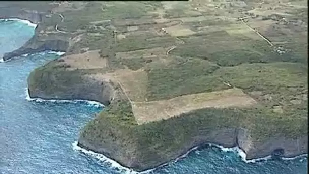 Guadeloupe : Falaises de Marie-Galante