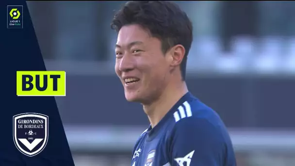 But Ui Jo HWANG (39' - GdB) FC GIRONDINS DE BORDEAUX - RC STRASBOURG ALSACE (4-3) 21/22