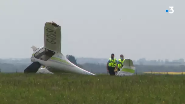 Accident d'ULM à Albert