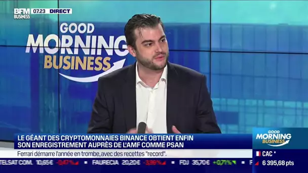 David Prinçay (Binance France): Binance obtient enfin son enregistrement auprès de l'AMF