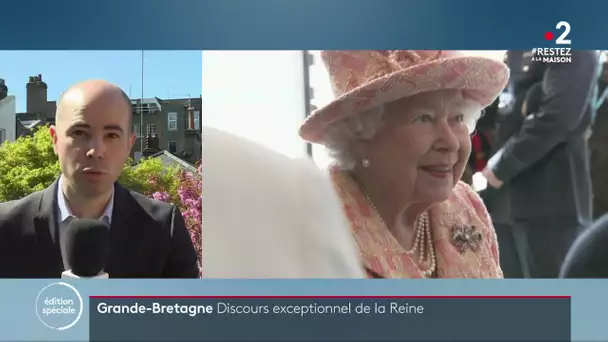 Discours exceptionnel de la Reine