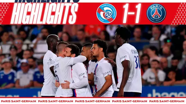 HIGHLIGHTS | Strasbourg 1-1 Paris Saint-Germain | MESSI ⚽️