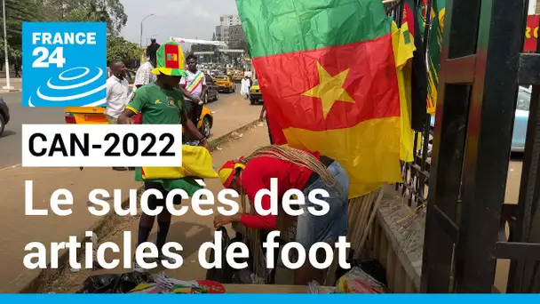 CAN-2022 au Cameroun : maillots, vuvuzelas... le commerce des accessoires de football se porte bien