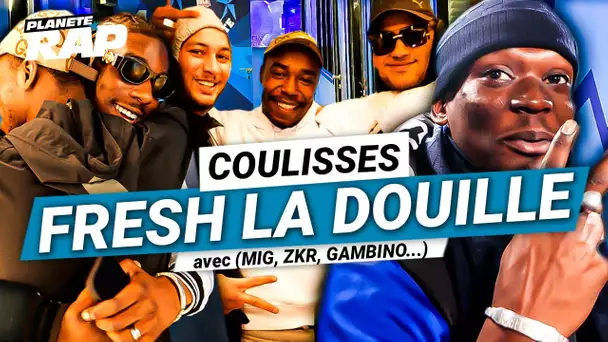 Les coulisses du Planète Rap de Fresh La Douille ! (avec MIG, ZKR, Gambino La MG & Fred Musa...)