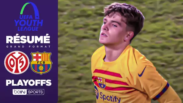 Résumé : Le Barça ÉLIMINÉ de la Youth League par Mayence !