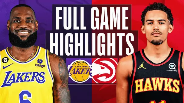 LAKERS at HAWKS | FULL GAME HIGHLIGHTS | December 30, 2022
