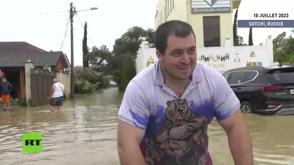 🇷🇺 Russie : fortes pluies à Sotchi