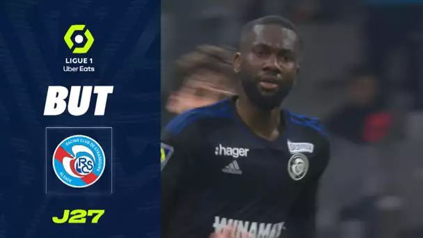 But Jean-Eudes AHOLOU (89' - RCSA) OLYMPIQUE DE MARSEILLE - RC STRASBOURG ALSACE (2-2) 22/23