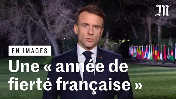 Une « année de fierté française » : les voeux d’Emmanuel Macron