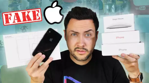 Tous mes Faux Produits Apple ! (iPhone X, AirPods...)