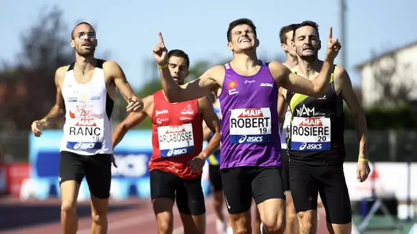 Albi 2020 : Finale 800 m F (Benjamin Robert en 1'48''68)