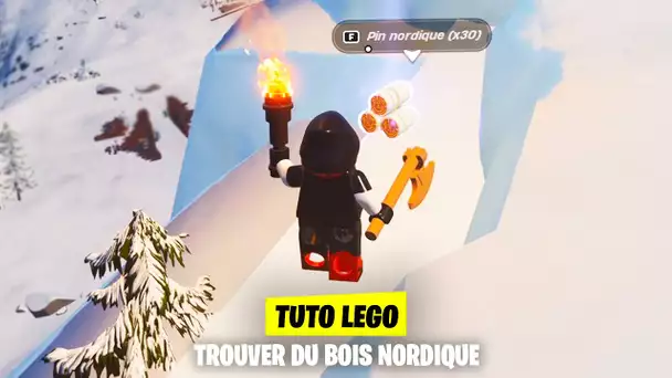 OU TROUVER DU BOIS NORDIQUE ET COMMENT LE RECUPERER ! (LEGO FORTNITE)