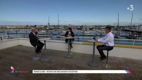 [extrait Dimanche en politique] Retour sur le Vendée Globe avec Yves Auvinet et Yannick Moreau