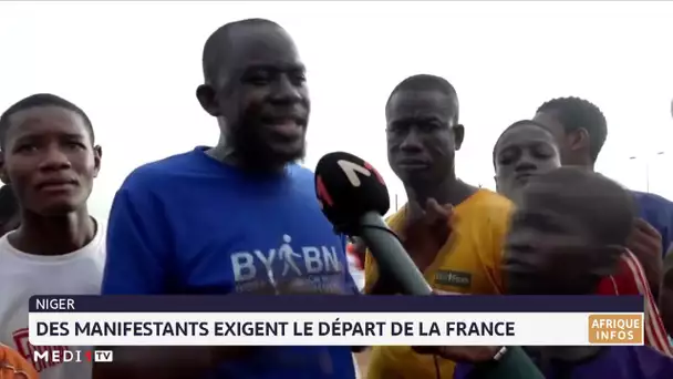 Niger : Des manifestants exigent le départ de la France