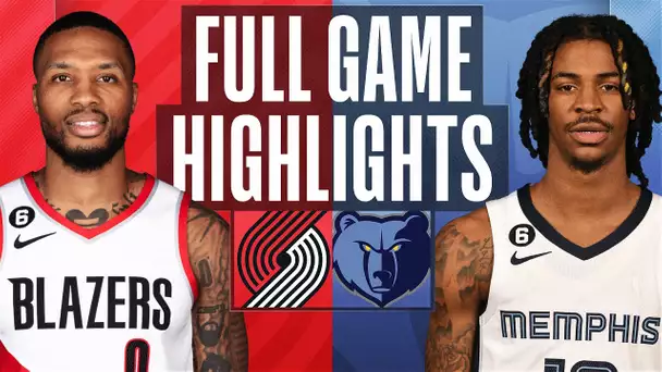 TRAIL BLAZERS at GRIZZLIES | FULL GAME HIGHLIGHTS | February 1, 2023