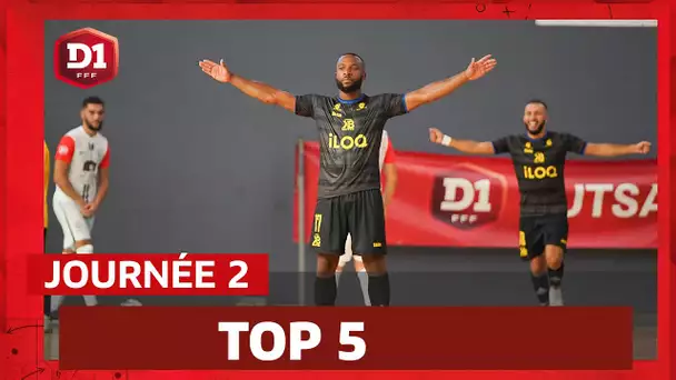 D1 Futsal, journée 2 : Le "Top 5" des buts