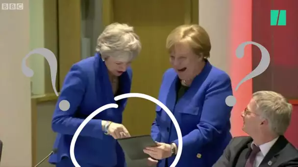 Merkel et May ont bien ri au sommet européen