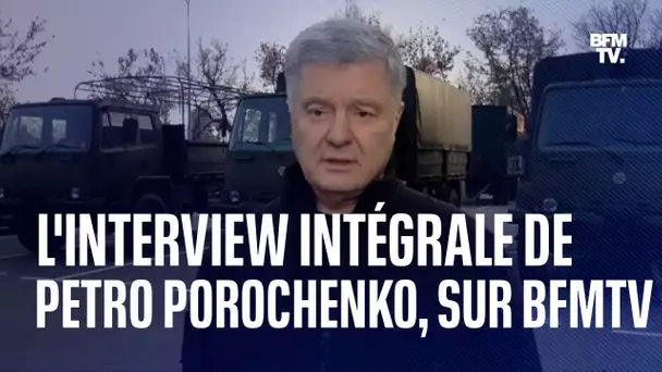 L'interview de Petro Porochenko, ex-président ukrainien, en intégralité
