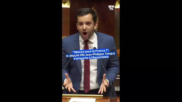 "Silence pour la France !": le député RN Jean-Philippe Tanguy s'emporte à l'Assemblée