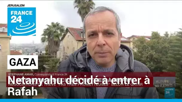 Gaza : Benjamin Netanyahu décidé à entrer à Rafah • FRANCE 24