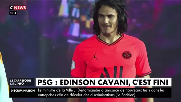 Le Paris Saint-Germain et Edinson Cavani, c'est fini