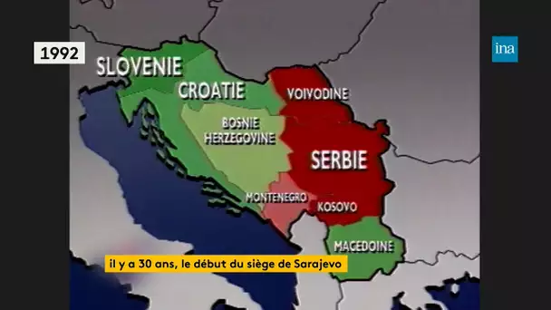 Il y a 30 ans, le début du siège de Sarajevo | Franceinfo INA