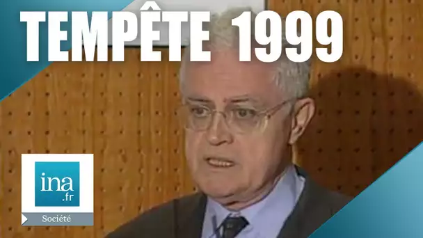 Tempête 1999 : La réaction du premier ministre Lionel Jospin | Archive INA