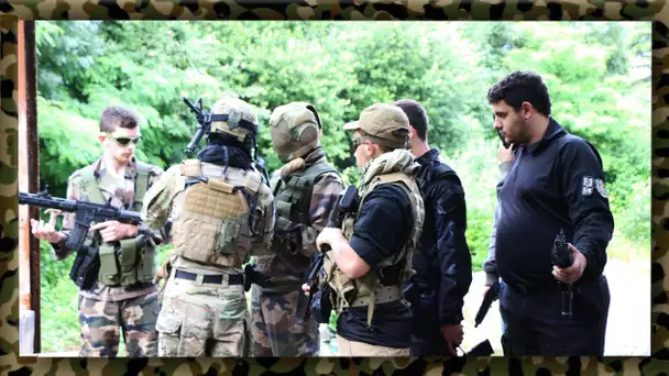 PRÉSENTATION DU BATIMENT D&#039;AIRSOFT + TEST DE RÉPLIQUES