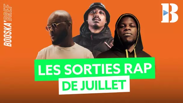 Les sorties d'albums RAP du mois de juillet !