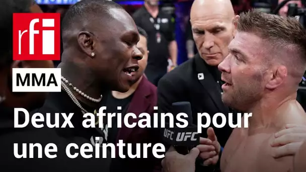 MMA : le duel du Plessis - Adesanya • RFI