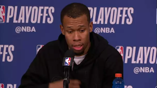 Rodney Hood Postgame Interview | Nuggets vs Trail Blazers Game 3