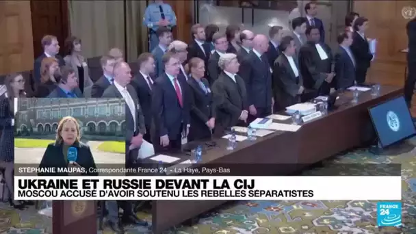 La Russie est un "État terroriste", accuse Kiev devant la CIJ • FRANCE 24