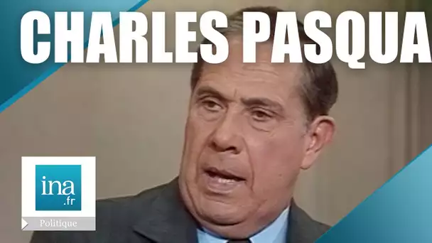 Charles Pasqua dans "L'Heure De Vérité" | 13/02/1990  | Archive INA