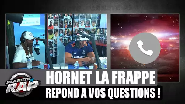 HORNET en feat. avec ZKR ? Il répond à VOS questions ! #PlanèteRap