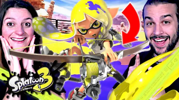 NOS PREMIERES PARTIES EN LIGNE SUR SPLATOON 3 ! ( L'Arc est trop fort...)