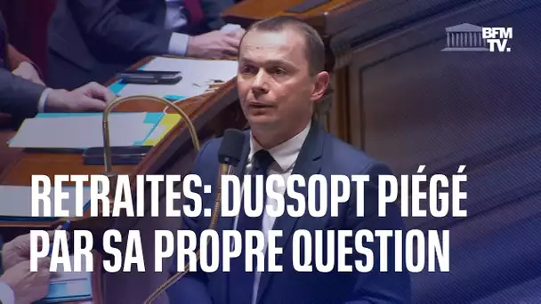 Un député piège Olivier Dussopt avec une question qu’il avait lui-même posée à Éric Woerth en 2010