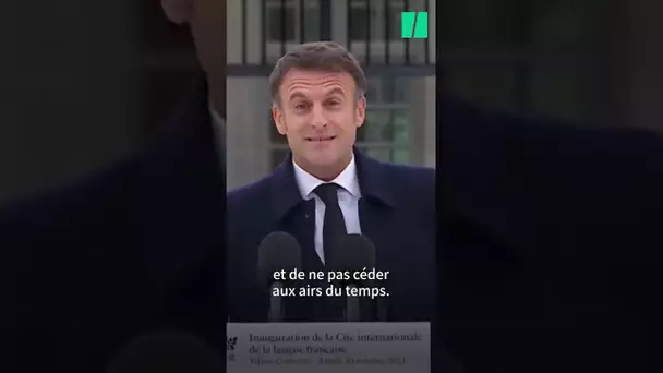 Macron dit non à l’écriture inclusive