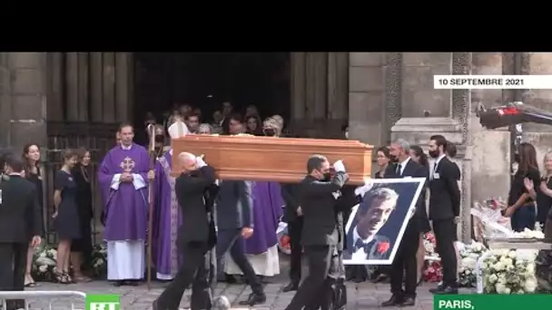 Paris : obsèques de Jean-Paul Belmondo à Saint-Germain-des-Prés
