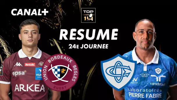 Le résumé de Bordeaux-Bègles / Castres - TOP 14 - 24ème journée