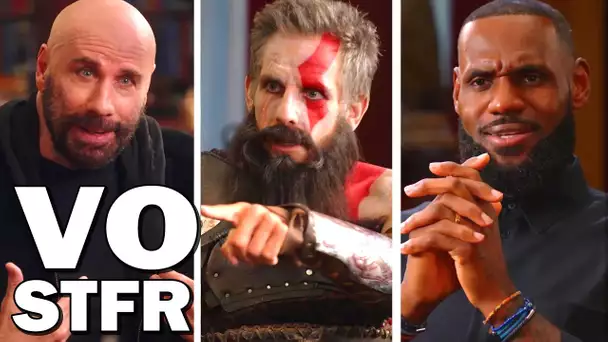 God of War Ragnarök  : Publicité avec BEN STILLER, JOHN TRAVOLTA et LEBRON JAMES (VOST-FR)